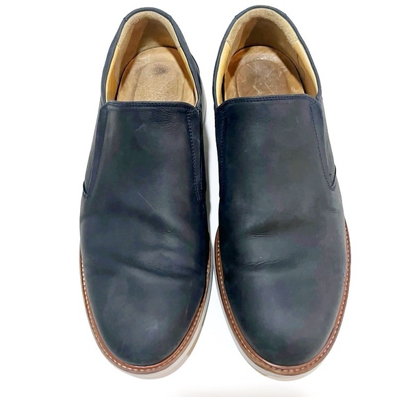 SAMUEL HUBBARD RAFAEL HYBRID SLIP ON OXFORD LOAFERS. NAVY SIZE 10M main image 10